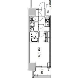S-RESIDENCE庄内通駅前curere(クラーレ) 1Kの間取図画像