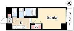ファーニッシュ太平通 1Kの間取図画像