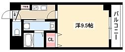 ライブスレジデンス太閤通 1Kの間取図画像