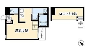 Buffett  ｜ 愛知県名古屋市西区名西1丁目9-33（賃貸アパート1R・1階・19.49㎡） その2