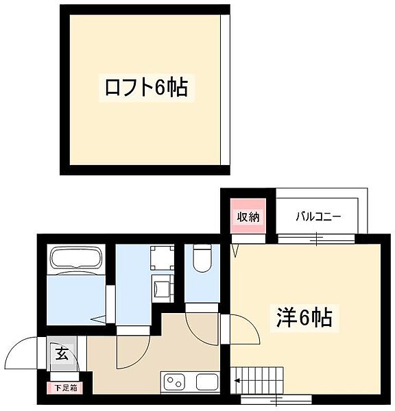 アイビス白壁 ｜愛知県名古屋市東区白壁2丁目(賃貸アパート1K・1階・21.36㎡)の写真 その2