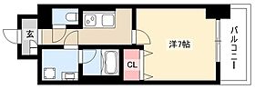 ル　ディアマン  ｜ 愛知県名古屋市西区康生通2丁目28（賃貸マンション1K・11階・27.90㎡） その2