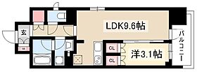 オーパスレジデンス名古屋ステーション  ｜ 愛知県名古屋市中村区亀島1丁目12-18（賃貸マンション1LDK・12階・35.28㎡） その2