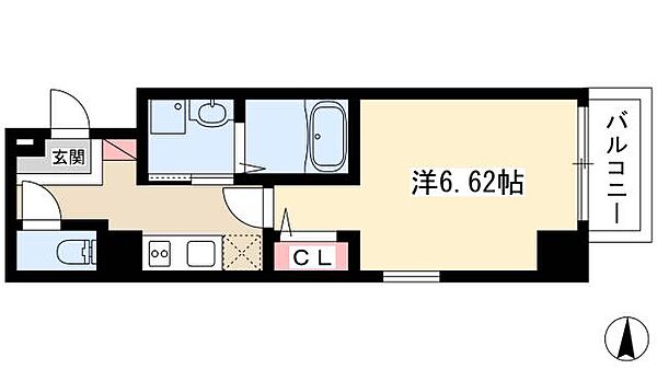 Ｚ・Ｒ名駅 ｜愛知県名古屋市西区名駅2丁目(賃貸マンション1K・6階・26.66㎡)の写真 その2