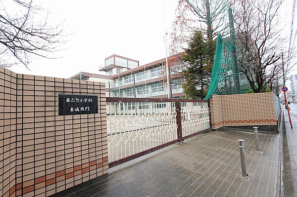 画像20:東志賀小学校 614m