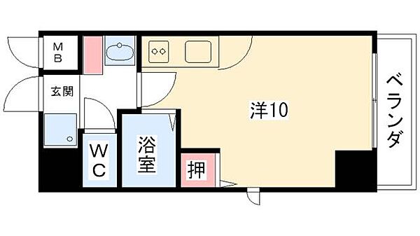 サン・アペックス名駅 ｜愛知県名古屋市中村区名駅南2丁目(賃貸マンション1R・7階・24.57㎡)の写真 その2