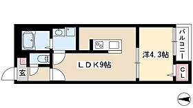 ルピナス  ｜ 愛知県名古屋市中村区京田町1丁目23-1（賃貸アパート1LDK・3階・32.05㎡） その2