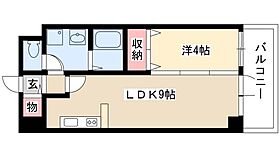 ヴェルジュコートI  ｜ 愛知県名古屋市中区新栄1丁目27-11（賃貸マンション1LDK・8階・31.32㎡） その2