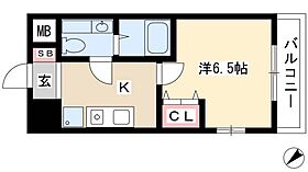 パルティーダ  ｜ 愛知県名古屋市北区平安1丁目6-18（賃貸マンション1K・8階・24.82㎡） その2