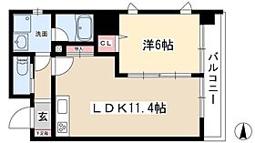 レインボーピア記念橋  ｜ 愛知県名古屋市中区千代田2丁目25-11（賃貸マンション1LDK・8階・42.02㎡） その2