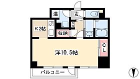 セントレイクセレブ徳川  ｜ 愛知県名古屋市東区出来町1丁目9-2（賃貸マンション1K・3階・37.49㎡） その2