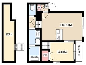 アークラヴィータ  ｜ 愛知県名古屋市北区城東町5丁目94-2（賃貸アパート1LDK・2階・30.09㎡） その2