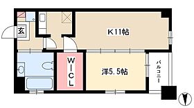 セントレイクセレブ大曽根  ｜ 愛知県名古屋市北区山田1丁目12-14（賃貸マンション1LDK・2階・44.99㎡） その2