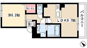 プレジオ  ｜ 愛知県名古屋市千種区内山1丁目13-3（賃貸アパート1LDK・2階・40.04㎡） その2