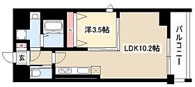 CATTLEYA GARDEN  ｜ 愛知県名古屋市中区千代田4丁目14-4（賃貸マンション1LDK・9階・35.10㎡） その2