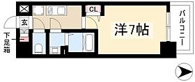 ディアレイシャス名古屋太閤通III  ｜ 愛知県名古屋市中村区太閤通6丁目106（賃貸マンション1K・11階・23.73㎡） その2