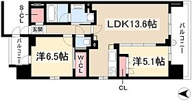 ヴィー・クオレ レジデンス栄二丁目  ｜ 愛知県名古屋市中区栄2丁目7-23（賃貸マンション2LDK・9階・59.78㎡） その2