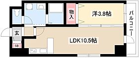 フォルクランド那古野  ｜ 愛知県名古屋市西区那古野2丁目24-16（賃貸マンション1LDK・4階・34.40㎡） その2