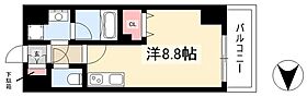 レジデンシア大須  ｜ 愛知県名古屋市中区大須1丁目33-56（賃貸マンション1R・10階・24.82㎡） その2