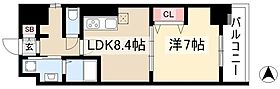 リップルズ  ｜ 愛知県名古屋市中区錦1丁目8番22号（賃貸マンション1LDK・14階・40.35㎡） その2