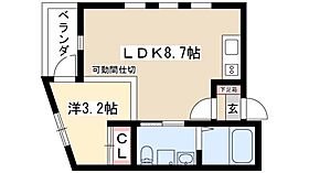 Tribute栄生  ｜ 愛知県名古屋市中村区栄生町20-5（賃貸アパート1LDK・2階・27.14㎡） その2