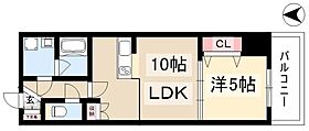 インセンス名駅  ｜ 愛知県名古屋市西区那古野2丁目23-12（賃貸マンション1LDK・7階・40.91㎡） その2