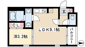 REGALEST平安通  ｜ 愛知県名古屋市北区下飯田町3丁目28-1（賃貸アパート1LDK・3階・30.51㎡） その2