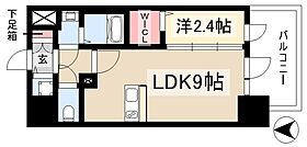 CREST TAPP志賀本通  ｜ 愛知県名古屋市北区若葉通1丁目14（賃貸アパート1LDK・13階・29.60㎡） その2