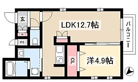 GLANZ千種  ｜ 愛知県名古屋市千種区千種3丁目19-18-1（賃貸アパート1LDK・2階・41.64㎡） その2