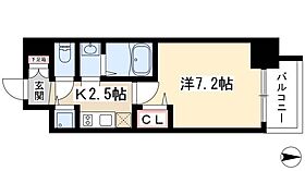 プレサンス丸の内雅殿  ｜ 愛知県名古屋市中区丸の内1丁目2-7（賃貸マンション1K・6階・23.01㎡） その2