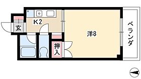 サンハナブサ  ｜ 愛知県名古屋市北区天道町2丁目16（賃貸マンション1K・1階・24.70㎡） その2