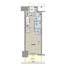 パルティール名西  ｜ 愛知県名古屋市西区枇杷島2丁目15-11（賃貸マンション1K・12階・28.85㎡） その2