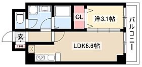 La Douceur今池  ｜ 愛知県名古屋市千種区今池5丁目33-2（賃貸マンション1LDK・2階・32.40㎡） その2