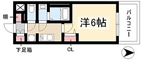 プレサンス東別院セレニス  ｜ 愛知県名古屋市中区平和1丁目2103（賃貸マンション1K・5階・21.09㎡） その2