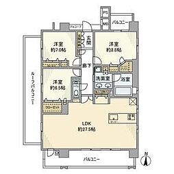 プレサンスロジェ白壁テラス 6階