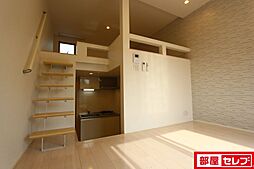 ルシエルメゾネット志賀本通 2階1Kのリビング/ダイニング