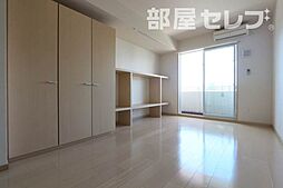 ドゥーエ大須 13階ワンルームのリビング/ダイニング