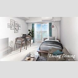 エスリード鶴舞シエスタ 15階1DKのリビング/ダイニング