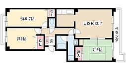 ラ・ヴィレット城屋敷 2階/-