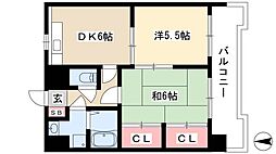間取図画像 2DK