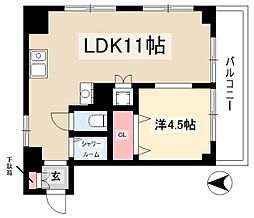 アーバンブラン金山 4階/-