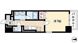 DIAMONDMOON 1Kの間取図画像