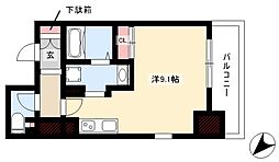 PLATZTACHIBANA ワンルームの間取図画像