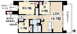 プレサンス　ロジェ　名古屋浅間町ザ・レジデンス 14階