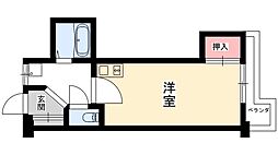サンシティ庄内 ワンルームの間取図画像