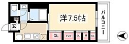 リブリ・エスペランサ大幸 1Kの間取図画像