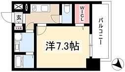 名古屋市北区稚児宮通2丁目マンション 1Kの間取図画像
