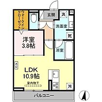 エクラノーブル  ｜ 愛知県名古屋市西区上名古屋3丁目602（賃貸アパート1LDK・2階・40.26㎡） その2