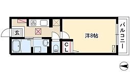 キャッスル横前 1階