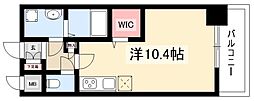 OT.residence名駅 ワンルームの間取図画像